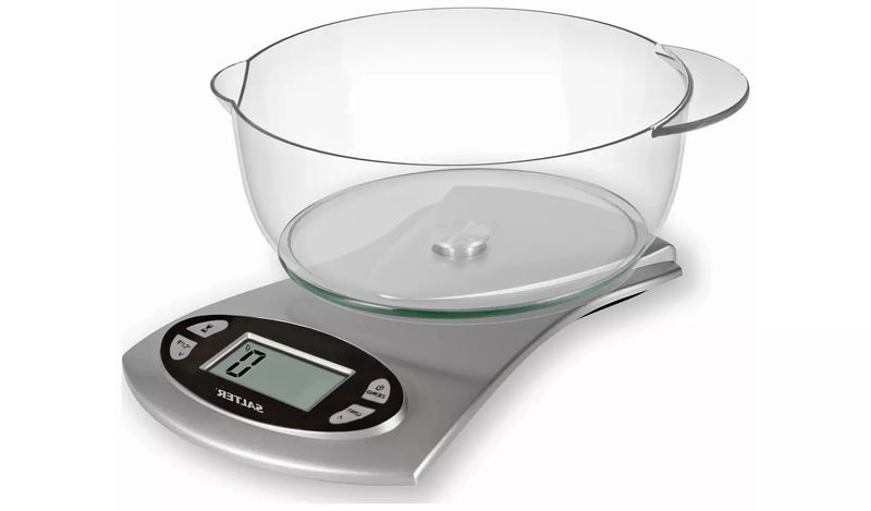 Salter Electronic Bowl Scale - Silver