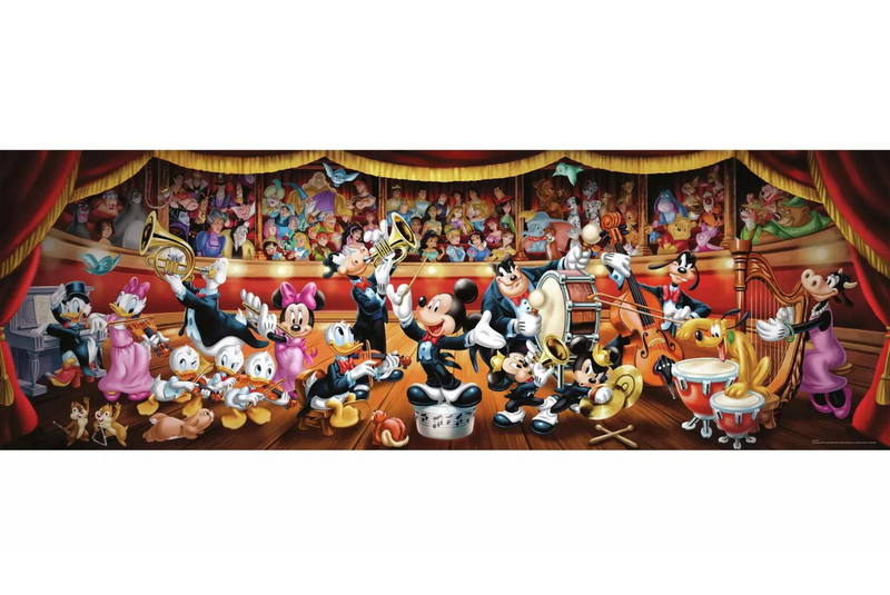 Clementoni Disney Panorama Jigsaw Puzzle - 1000 Pieces - Popular UK Puzzle for Disney Fans