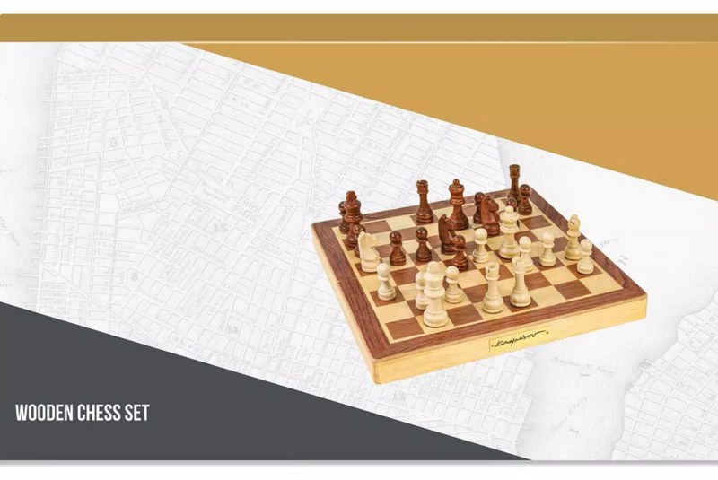 Premium Garry Kasparov Wooden Chess Set for Sale - Top Quality Chessboard & Pieces UK