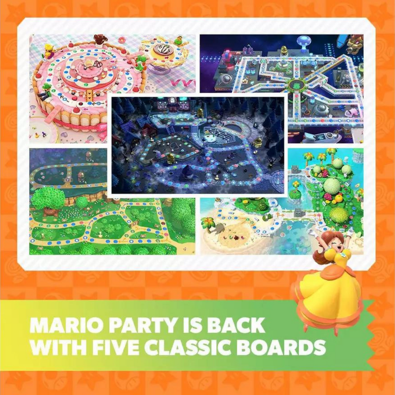 Ultimate Party Game - Mario Party Superstars for Nintendo Switch - Top Multiplayer Fun in UK