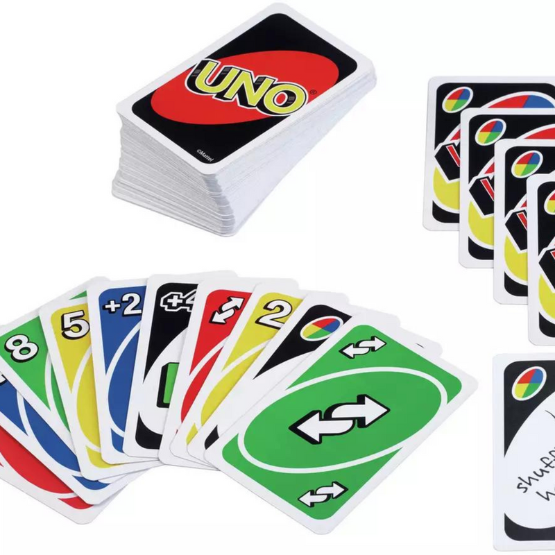 UNO Classic Family Card Game - Ideal for Kids & Adults, Perfect for Family Game Nights & Travel, Great Gift for Ages 7+, 2-10 Players